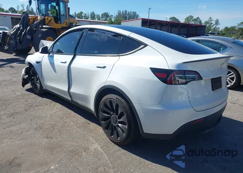 2022 Tesla Model Y Performance Dual Motor All-Wheel Drive из США, поврежденный, VIN 7SAYGDEF8NF379702